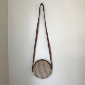 Rampage Straw Circular Purse